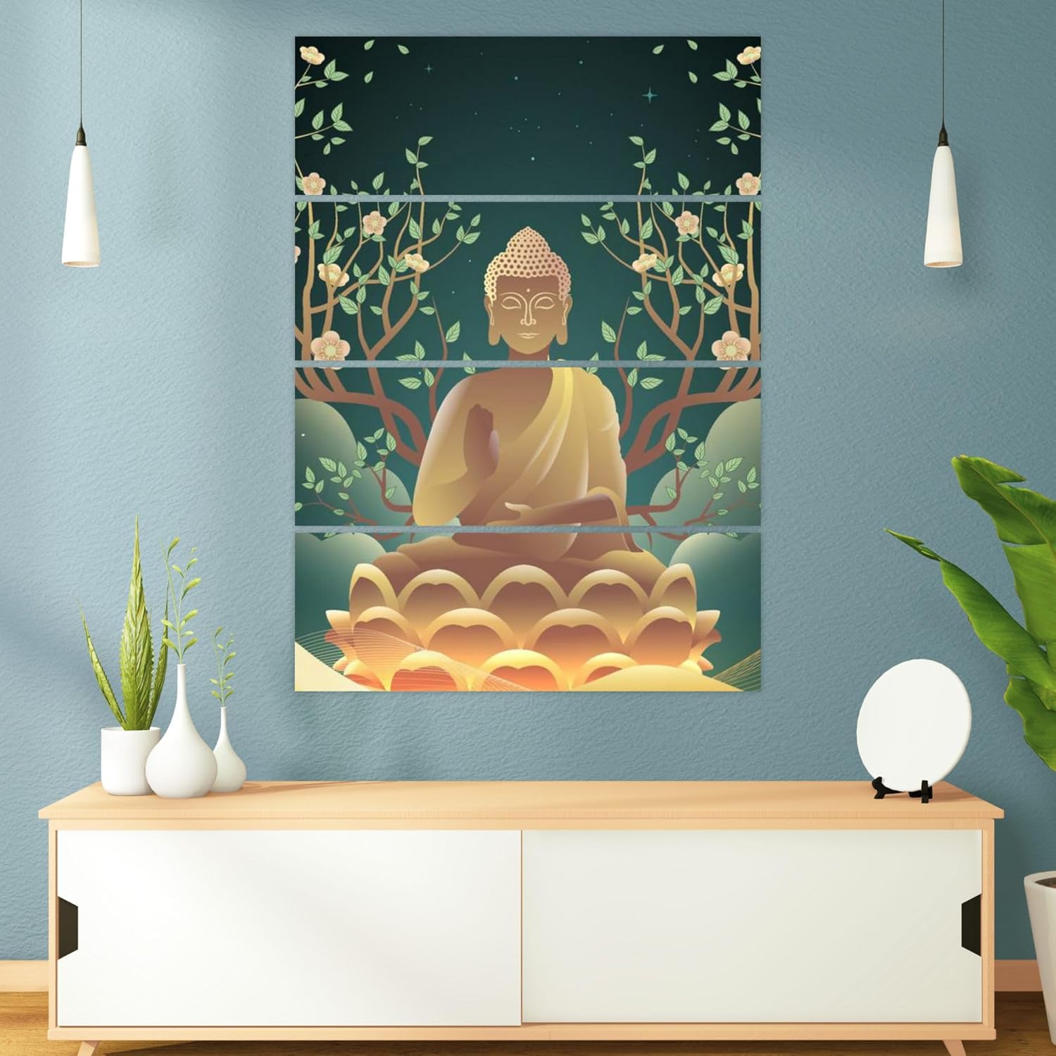 inep-b0cghts25p-buddha-tastic-multi-frame-framed-wall-art-to-kick-stress-to-the-curb-displayed-above-a-modern-sofa..jpg